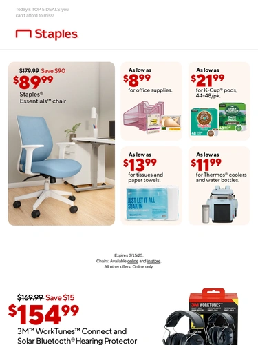 Staples Sale Announcement