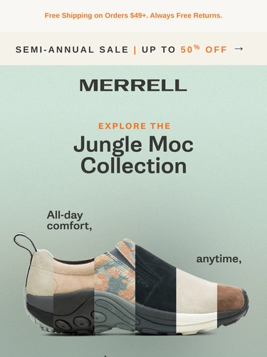 Merrell Sale Announcement