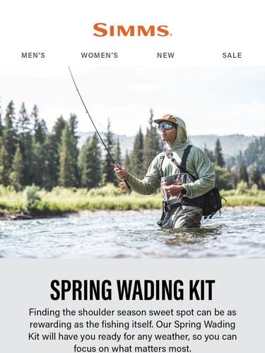 Simms Fishing Newsletter