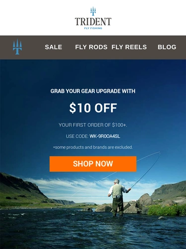 Trident Fly Fishing Sale Announcement