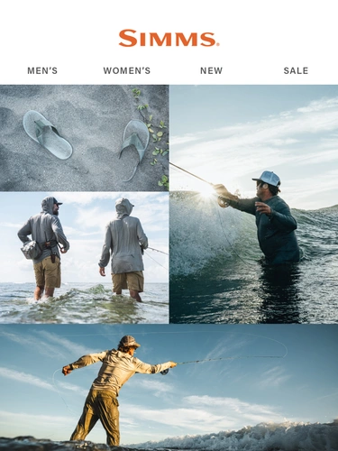 Simms Fishing Newsletter