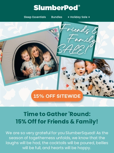 SlumberPod Sale Announcement