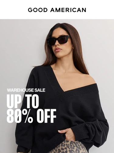 Good American Sale Announcement