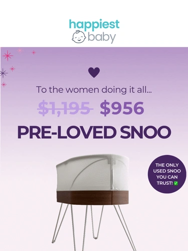 Happiest Baby Sale Announcement