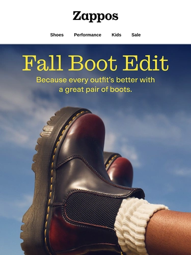 Zappos Sale Announcement