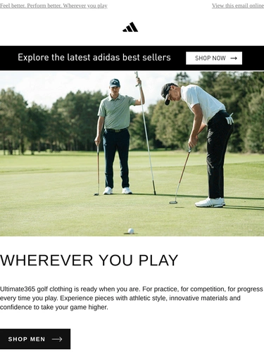 Adidas Sale Announcement