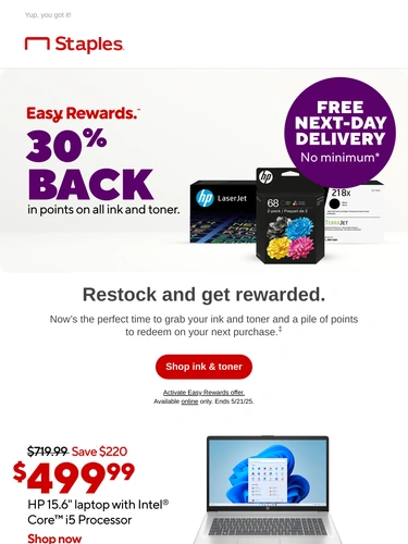 Staples Loyalty Program
