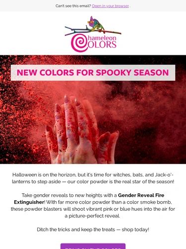 Chameleon Colors Holiday Campaign