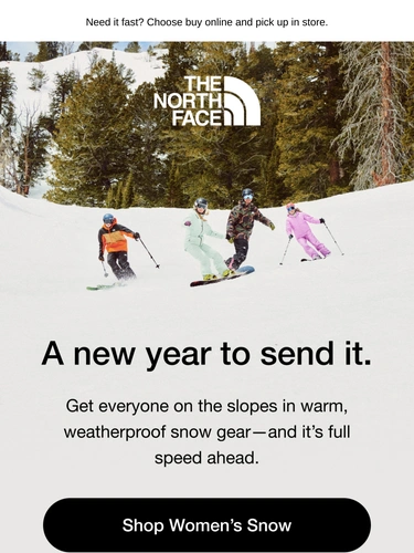 The North Face Sale Announcement