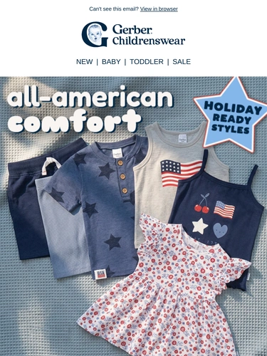 Gerber Childrenswear Email