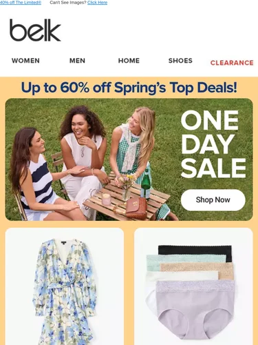 Belk Sale Announcement