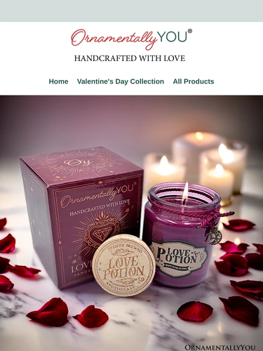 Ornamentally You Sale Announcement