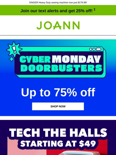 Joann Sale Announcement