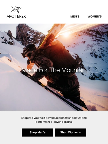 Arc'teryx Sale Announcement