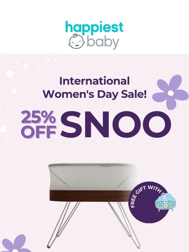 Happiest Baby Sale Announcement