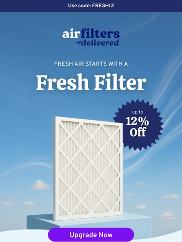 Air Filters Delivered Sale Announcement