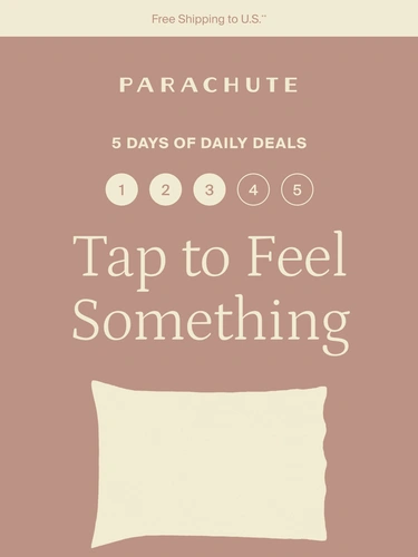Parachute Home Sale Announcement