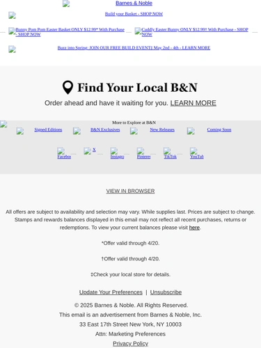 Barnes & Noble Sale Announcement