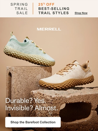 Merrell Sale Announcement