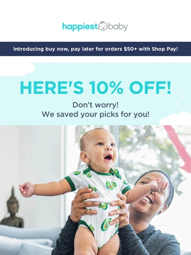 Happiest Baby Sale Announcement