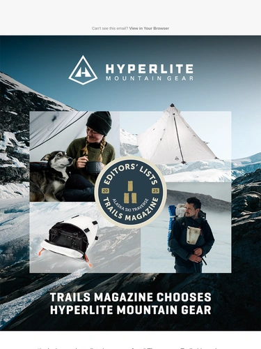 Hyperlite Mountain Gear Newsletter