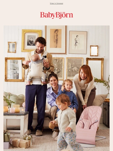 BabyBjörn Holiday Campaign