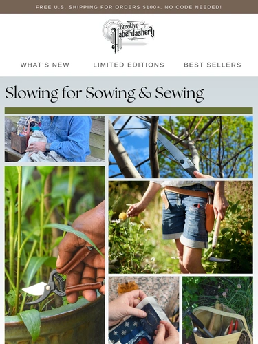 Brooklyn Haberdashery Sale Announcement