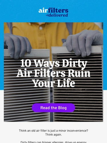 Air Filters Delivered Newsletter