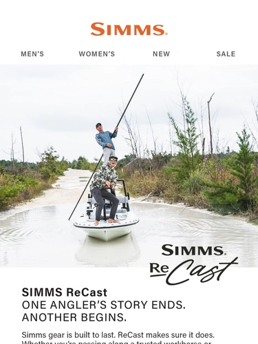 Simms Fishing Newsletter
