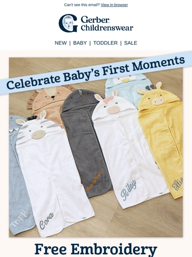 Gerber Childrenswear Product Launch