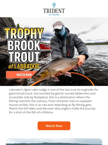 Trident Fly Fishing Sale Announcement