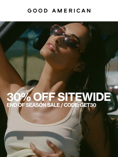 Good American Sale Announcement