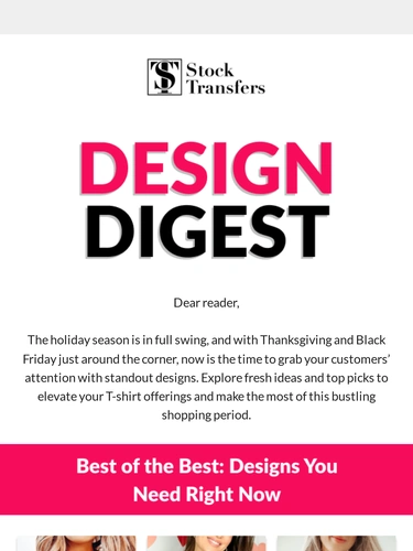 Stock Transfers Holiday Campaign