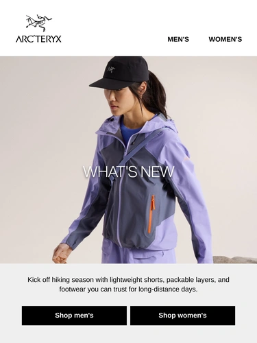 Arc'teryx Newsletter