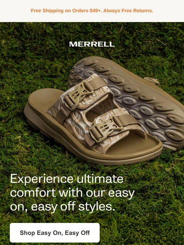 Merrell Sale Announcement