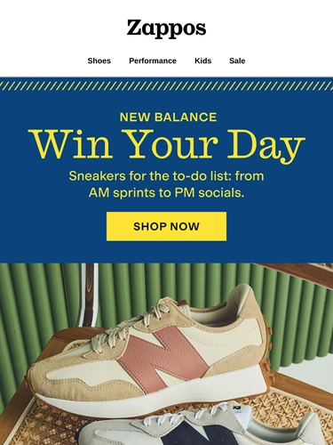 Zappos Sale Announcement