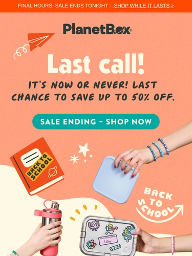 PlanetBox Sale Announcement