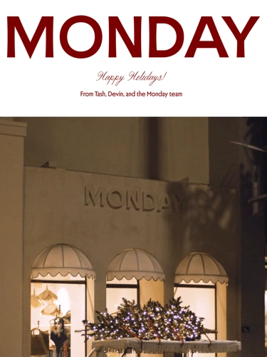 Monday Swimwear Holiday Campaign