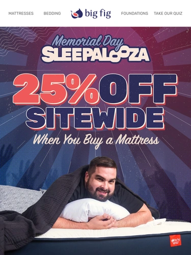 Big Fig Mattress Holiday Campaign