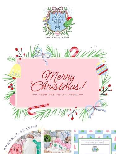 The Frilly Frog Holiday Campaign