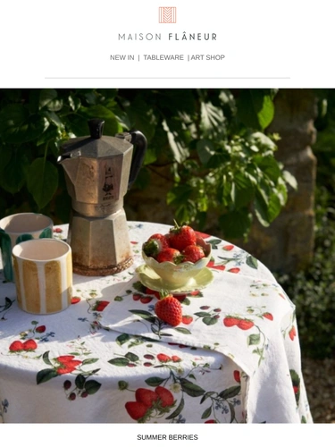 Maison Flaneur Sale Announcement