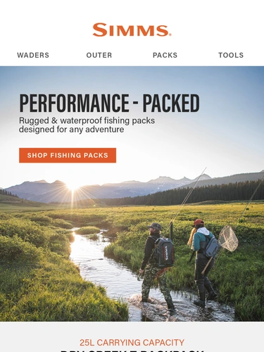 Simms Fishing Newsletter