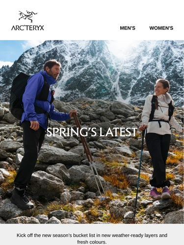Arc'teryx Newsletter