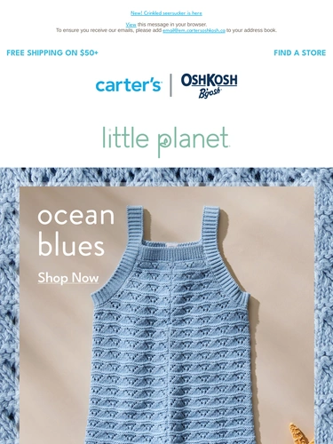 Carter's OshKosh Sale Announcement