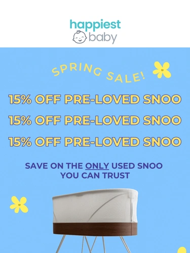 Happiest Baby Sale Announcement