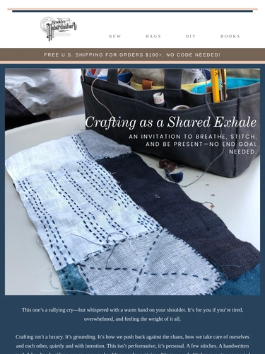Brooklyn Haberdashery Newsletter
