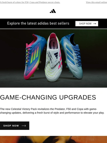 Adidas Sale Announcement