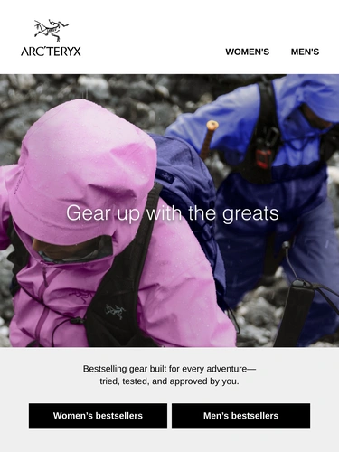 Arc'teryx Newsletter
