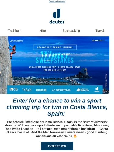 Deuter Sale Announcement