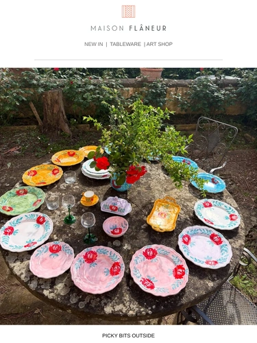 Maison Flaneur Newsletter